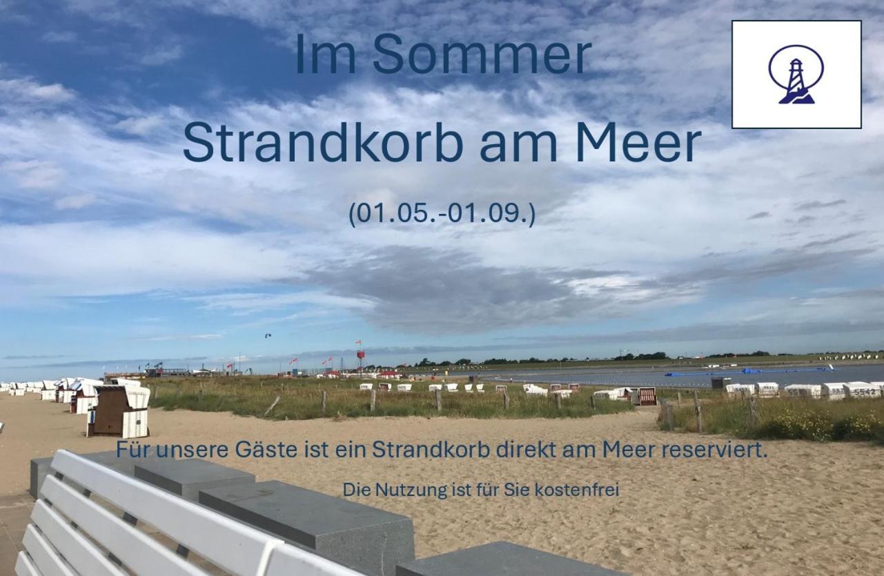 Ferienwohnung Ritthoff Perlebucht - Mit Strandkorb Am Meer Und Kostenloser Eintritt Ins Schwimmbad Büsum Екстериор снимка
