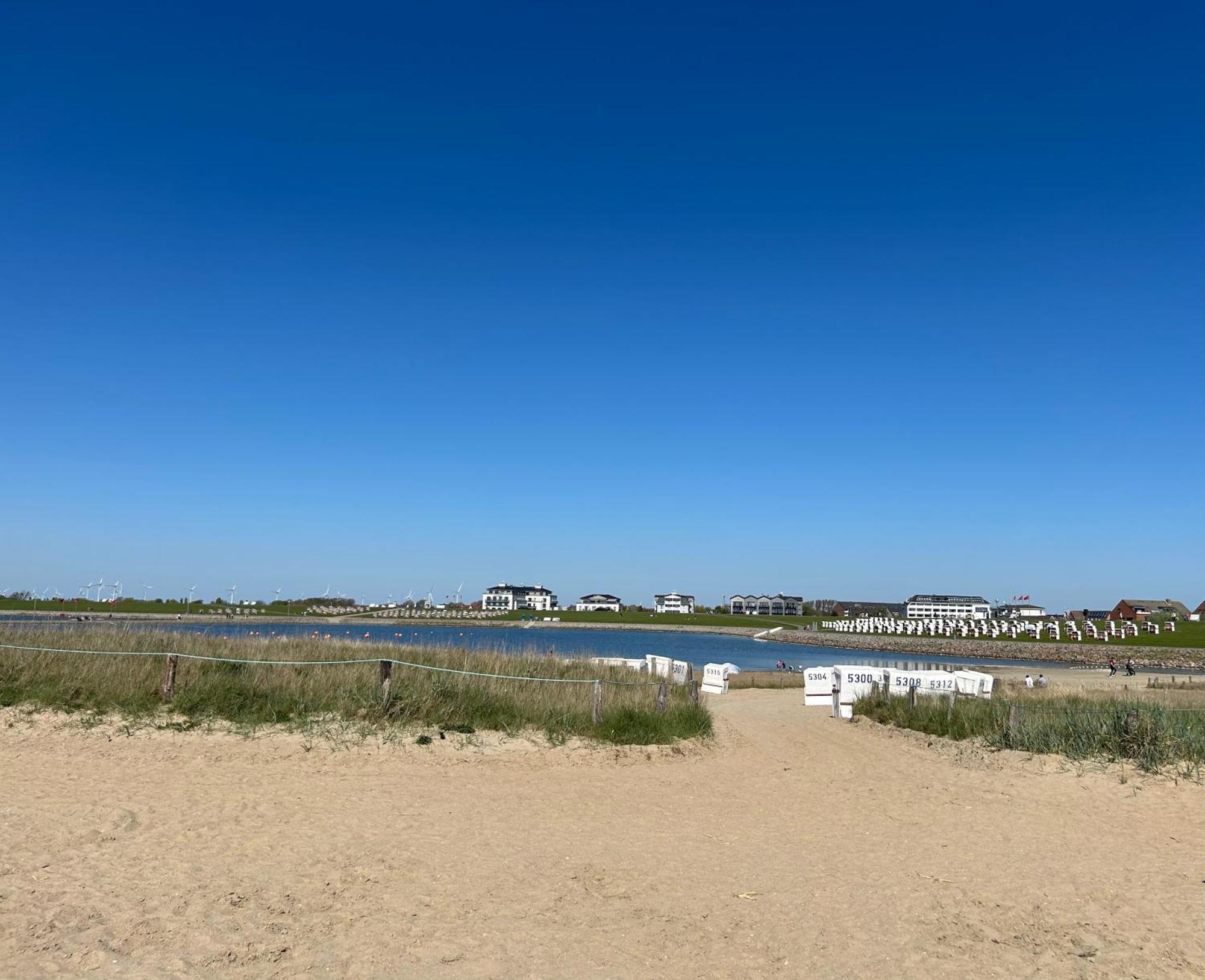 Ferienwohnung Ritthoff Perlebucht - Mit Strandkorb Am Meer Und Kostenloser Eintritt Ins Schwimmbad Büsum Екстериор снимка