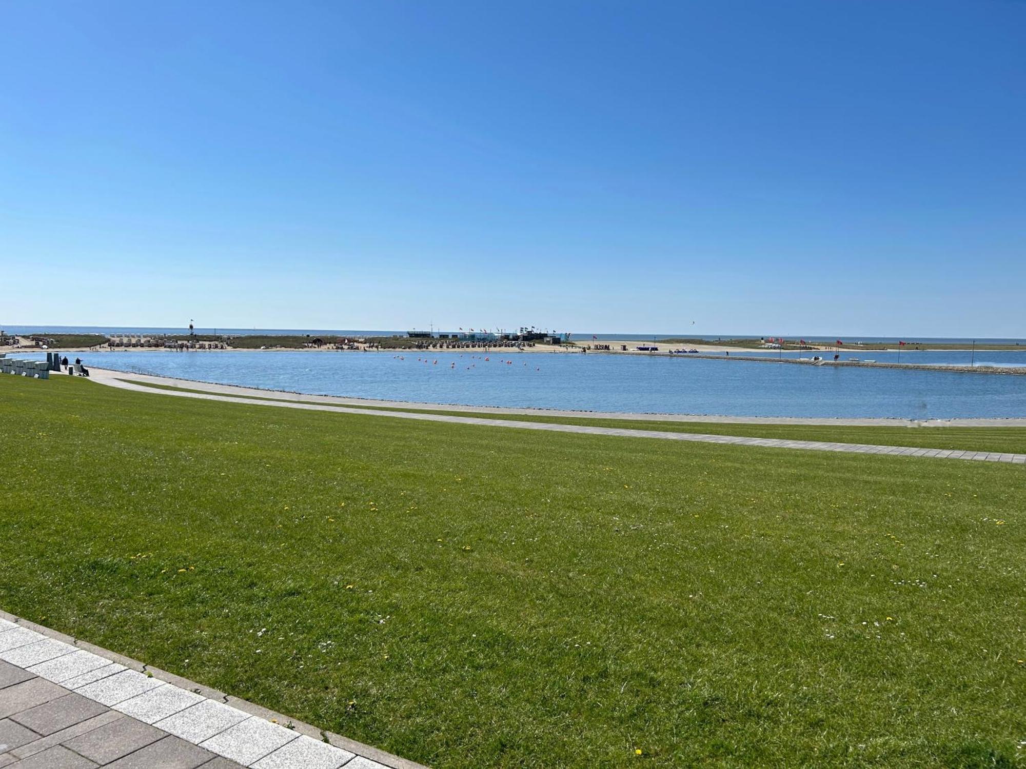 Ferienwohnung Ritthoff Perlebucht - Mit Strandkorb Am Meer Und Kostenloser Eintritt Ins Schwimmbad Büsum Екстериор снимка